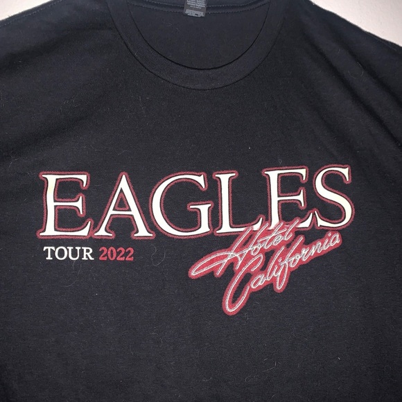 EAGLES band T-shirt Concert Tour 2022 LTD Hotel California - Picture 3 of 5